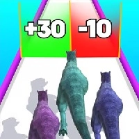 Dinosaurier Läufer 3D
